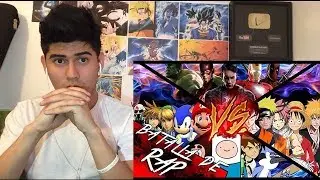 Cartoons vs Comics vs Videojuegos vs Anime | Bth Games Ft. Varios Artistas | Vídeo Reaccion