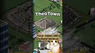 PLUGIN BUDAYA TERBAIK DARI INDONESIA DI THEOTOWN! Candi Borobudur #shorts