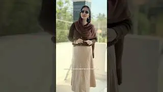 Вязаный кардиган-поло и юбка с пуговицами цвета луга 🎀 fitcheckbymashurabasheer.com