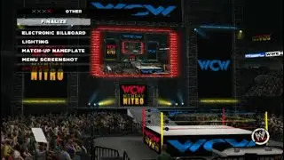 Wwe 13 create arena Wcw Monday Night Nitro ps3
