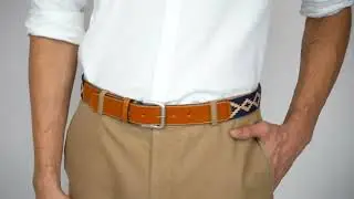 Blue Guarda Pampa: Our Signature Bestselling Polo Belt