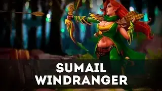 Sumail (Windranger) - Gameplay Dota 2