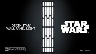 Star Wars&trade; Death Star&trade; Wall Panel Light &ndash; Join the Dark Side with Paladone