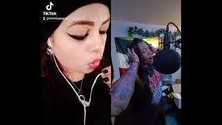 duet with #yung_ mosh #trapmetal     #metalvocalist #metalqueen