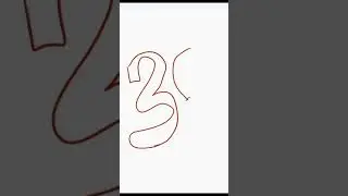 number 38 #drawing #alphabet #25thjune #art #draws #june25 #subscribe #draw #drawn #june25th