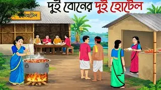 দুই বোনের দুই হোটেল |Bengali FairyTales Cartoon |Rupkothar Golpo |Thakumar Jhuli