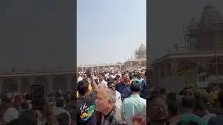 Shree Ram Mandir Ayodhya Holi celebration in Ayodhya 2025#ayodhya#milanvlogs #shreeram #holi #travel
