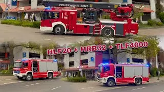 Einsatzfahrt HLF20 + HRB32 + TLF4000 | Freiwillige Feuerwehr Ostseebad Binz