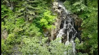 Шкотовское плато, водопад Неожиданный  | Стеклянуха, Левый Горбатый Ключ |  с. Центральное | 4k