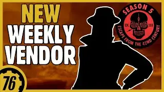 Fallout 76 - Season 5 NEW Gold Bullion Vendor (SPOILERS)
