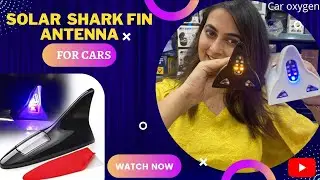 Solar LED Shark Fin Antenna -How to install - 8287789440 #antennawithLED  #sharkfin #carantenna