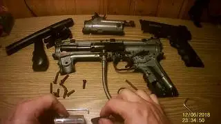 Как разобрать пейнтбольный маркер Tippmann 98