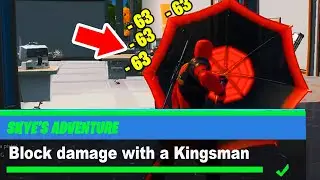 Block damage with a Kingsman Fortnite