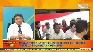 Fredy Guzm&aacute;n:  porque no dice nada Salvador Nasralla, sobre lo expresado por el presidente de EEUU