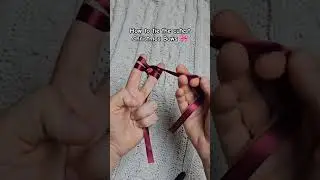 Christmas Bow Tutorial 🎀 How to Tie a Bow