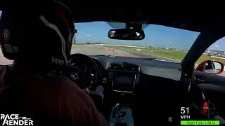 Lexus ISF Autocross TSCC Rockingham 6 22 25