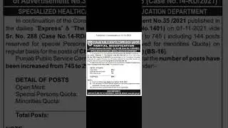 2995 Charge Nurse Female Jobs|PPSC Nurse Jobs|Special Healthcare & Medical Education Department Jobs