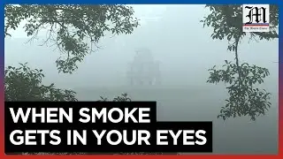 High humidity brings thick fog to Vietnam capital Hanoi