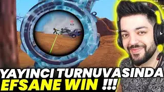 BU MAÇI İZLEMEYEN PİŞMAN OLUR !! YAYINCI TURNUVASINDA EFSANE WIN - PUBG Mobile