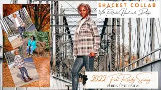 NEW Fall Shacket Collab with @rochelle.handmade.designs  featuring Burda Style Pattern Review