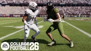Miami Hurricanes vs. Texas A&M Aggies with New Uniforms | Full Game Simulation | College Football 26