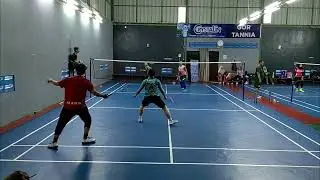 Badminton PB 912 Iwel / Toni Elok vs Agung / Asep GOR TANNIA