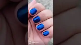 Essie Aruba blue nailpolish #shorts
