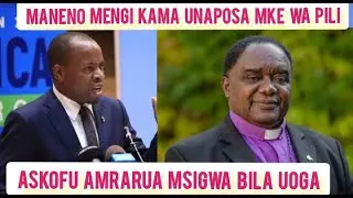 Askofu amchana msemaji wa serikali bila uoga kisa kauli ya kuikosoa ripoti iliyotolewa na CNN