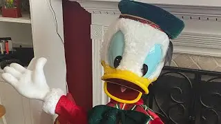 Disney Home Depot Christmas Donald Duck Animatronic Review!