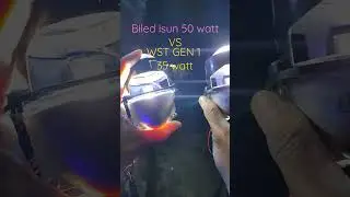 Biled isun 50 Watt VS wst gen 1 35 Watt 😁