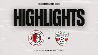 ASD Camerino Calcio 0 - 0 Casette D'Ete • Highlights 5° Giornata
