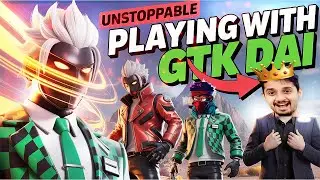 Playing With @gtk111ff Br Rank Dominating Against Youtuber Lobby #tondegamer #gtk111