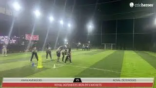 Aman Avengers vs ROYAL DEFENDERS | KARAD MEMON PREMIUM LEAGUE (League Matches) | Live - Karad kopa&hellip;