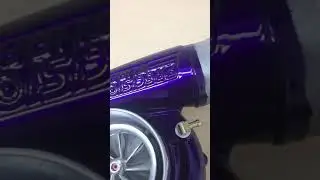 Precision Turbo powder coated