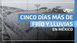 Vienen 5 d&iacute;as m&aacute;s de fr&iacute;o y lluvias en estos estados de M&eacute;xico