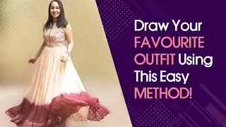How To Draw Fashion Figures | How to Draw Designer Outfits, Easily from Your Home | Drawing Tutorial