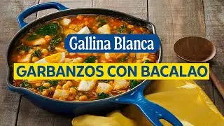 Garbanzos con bacalao, ricos y salaos 🥰🥣