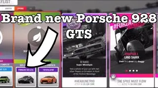 New Porsche 928 GTS in Forza Horizon 4! (Festival playlist update)
