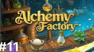 This Factory Game is INSANELY Satisfying! Alchemy Factory [E11]
