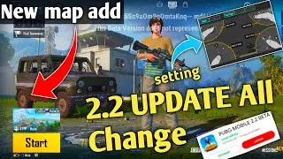 Bgmi 2.2 update ll How to download 2.2 update Beta Version l pubg mobile new features 2.2 update ll