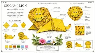 Origami Lion 🦁| Beautiful Animal Paper Craft | #ytvideos 