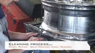 Wheel Repair - Cracked Rim Welding