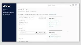 How to change your cPanel email account password