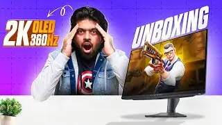 This 360Hz OLED Monitor Is Unreal &ndash; Alienware AW2725DF Hindi Review & Unboxing🤯