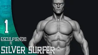 Esculpiendo a SILVER SURFER en ZBRUSH | Parte 1 - Sergio Hualde