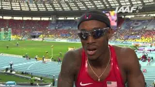 Moscow 2013 - Tony MCQUAY USA - 400m Men - Heat 1