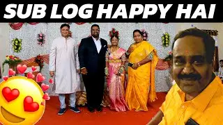 Telugu marriage reception Function | hamare uncle sabse happy :)