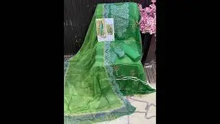 guljee ruhay sukhan lawn embroidered collection  embroidered pure chiffon DUPATTA CONTACT-6397298939