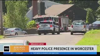 Worcester Police shut down street for investigation at home