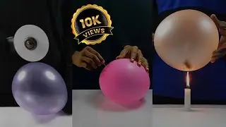 15 Awesome Balloon Experiments & Tricks | At Home